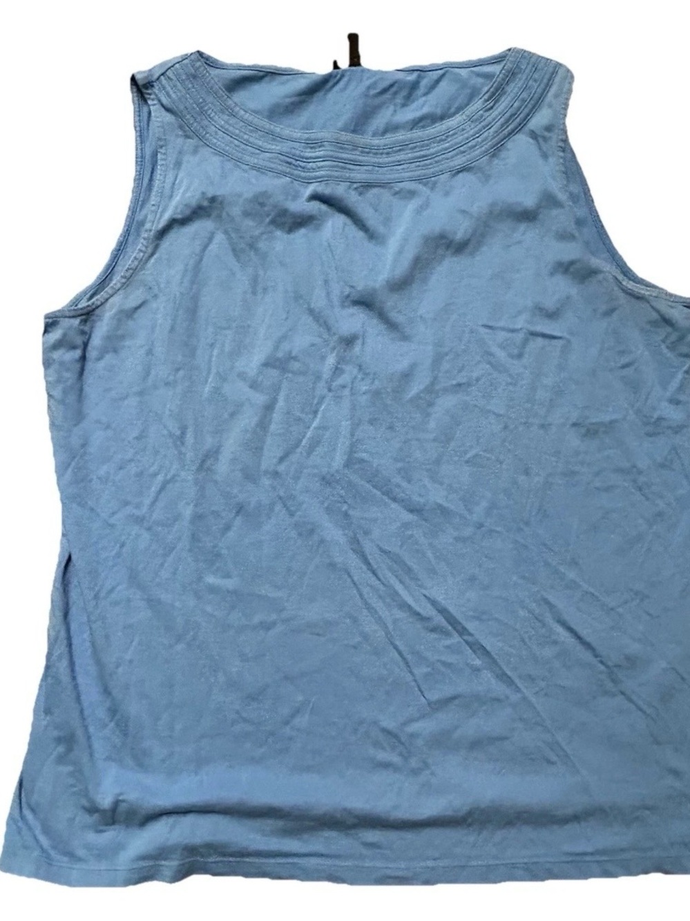 Women’s Talbots Blue Summer Tank Top Size Large